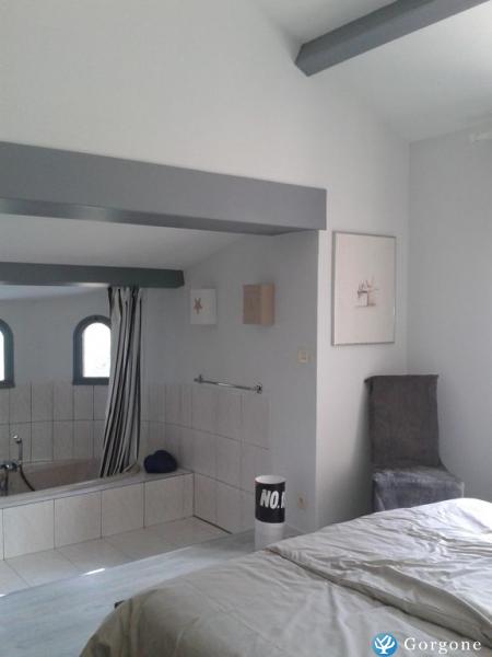coin salle de bain de la chambre